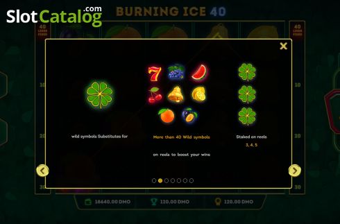 Οθόνη6. Burning Ice 40 Κουλοχέρης