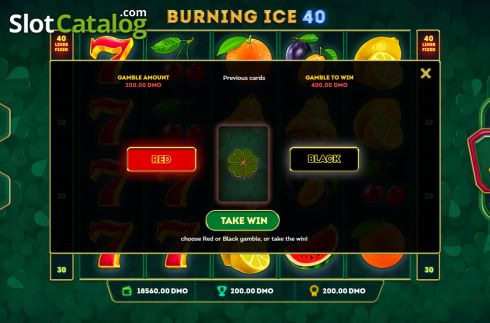 Οθόνη5. Burning Ice 40 Κουλοχέρης