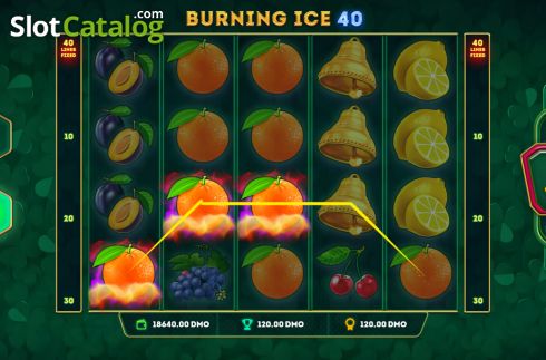 Οθόνη4. Burning Ice 40 Κουλοχέρης