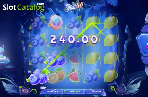 Οθόνη4. Magic Garden 40 Κουλοχέρης