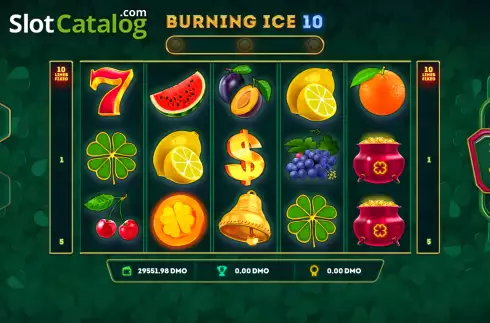Οθόνη2. Burning Ice 10 Κουλοχέρης