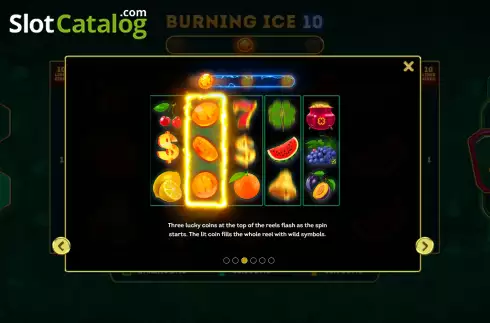 Οθόνη5. Burning Ice 10 Κουλοχέρης