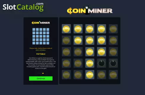 Οθόνη5. Coin Miner (Gaming Corps) Κουλοχέρης 
