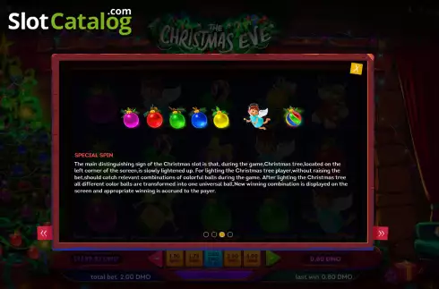Οθόνη5. Christmas Eve (Smartsoft Gaming) Κουλοχέρης