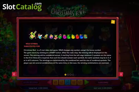 Οθόνη6. Christmas Eve (Smartsoft Gaming) Κουλοχέρης