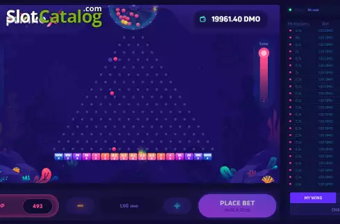 Οθόνη3. Plinko X Κουλοχέρης