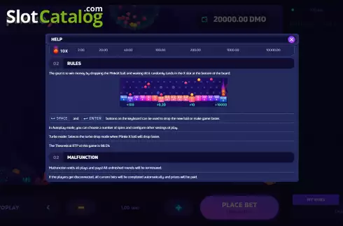 Οθόνη7. Plinko X Κουλοχέρης