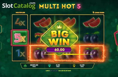Οθόνη5. Multi Hot 5 Κουλοχέρης