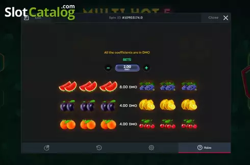 Οθόνη8. Multi Hot 5 Κουλοχέρης