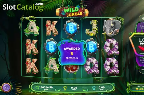 Οθόνη5. Wild Jungle (Smartsoft Gaming) Κουλοχέρης