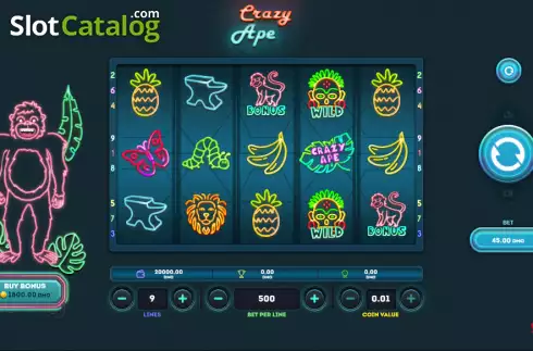 Οθόνη2. Crazy Ape Κουλοχέρης