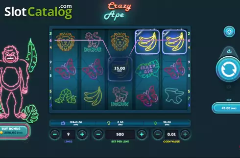 Οθόνη3. Crazy Ape Κουλοχέρης