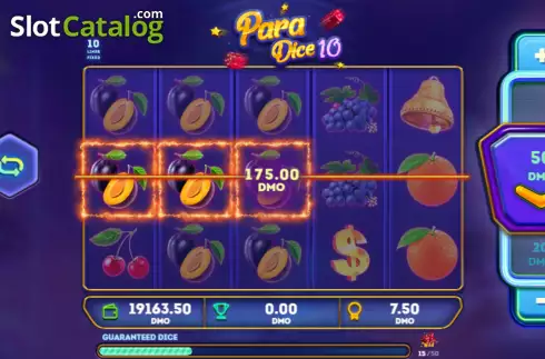 Οθόνη3. Para Dice 10 Κουλοχέρης 