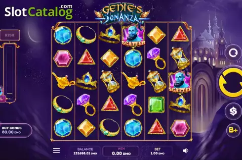 Οθόνη2. Genie's Bonanza Κουλοχέρης