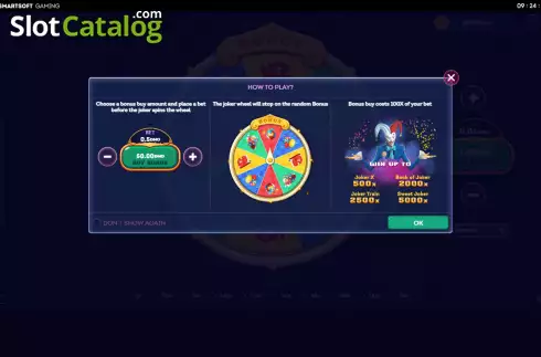 Οθόνη2. Joker's 4 Bonuses Κουλοχέρης