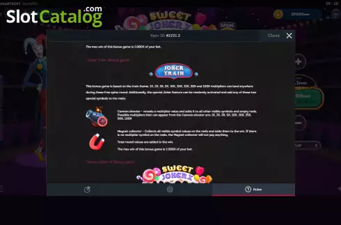 Οθόνη7. Joker's 4 Bonuses Κουλοχέρης