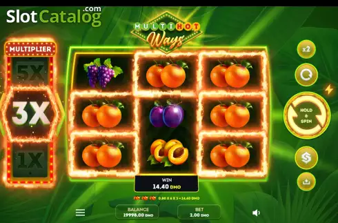 Οθόνη3. Multi Hot Ways Κουλοχέρης 
