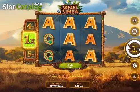 Οθόνη3. Safari Simba Κουλοχέρης
