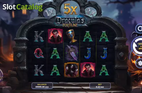 Οθόνη2. Dracula's Fortune Κουλοχέρης
