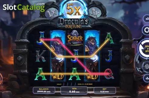 Οθόνη3. Dracula's Fortune Κουλοχέρης