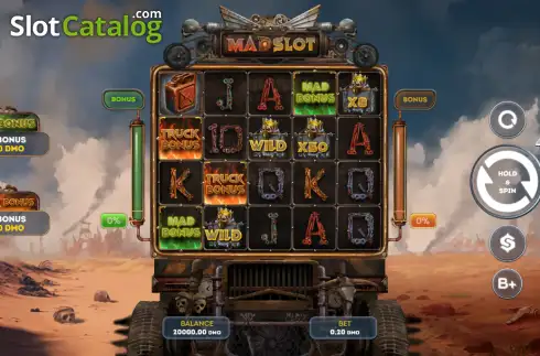 Οθόνη2. Mad Slot Κουλοχέρης