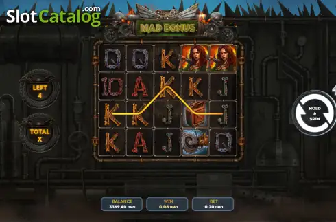 Οθόνη3. Mad Slot Κουλοχέρης