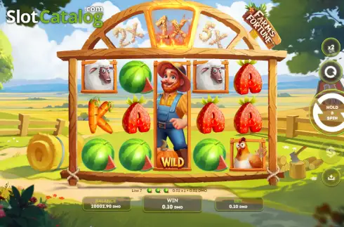 Οθόνη3. Farm's Fortune Κουλοχέρης