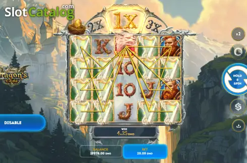 Οθόνη3. Dragon's Code Κουλοχέρης