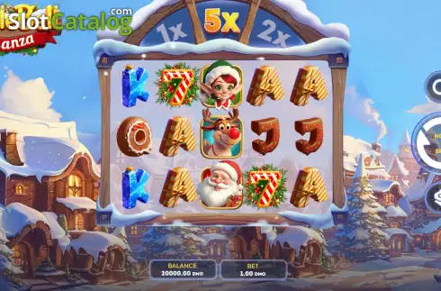 Οθόνη2. Jingle Bell Bonanza Κουλοχέρης