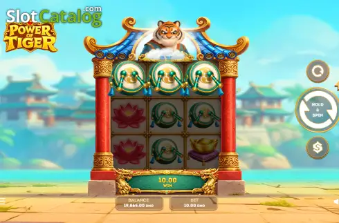 Οθόνη3. Power of Tiger Κουλοχέρης