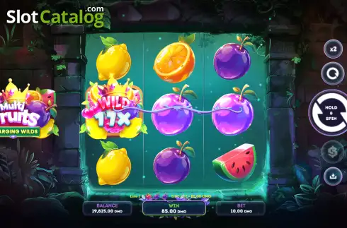 Οθόνη3. Multi Fruits - Charging Wilds Κουλοχέρης