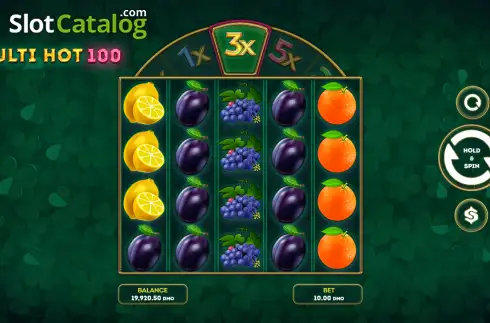 Οθόνη2. Multi Hot 100 Κουλοχέρης 