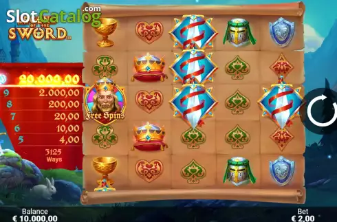 Οθόνη3. Legend of the Sword Κουλοχέρης