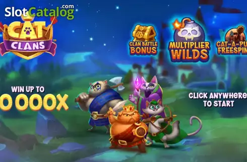 Οθόνη2. Cat Clans Κουλοχέρης