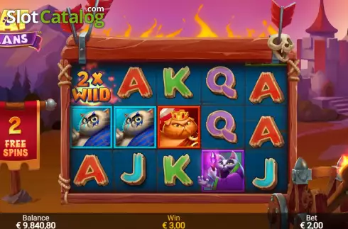 Οθόνη8. Cat Clans Κουλοχέρης