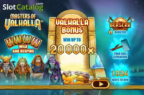 Οθόνη2. Masters Of Valhalla Κουλοχέρης 