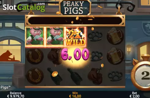 Οθόνη6. Peaky Pigs Κουλοχέρης
