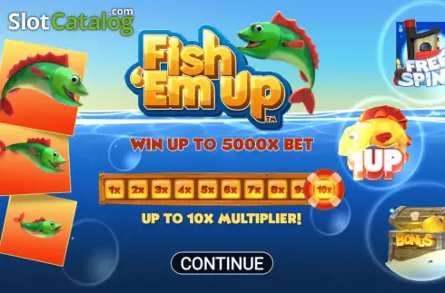 Οθόνη2. Fish ‘Em Up Κουλοχέρης