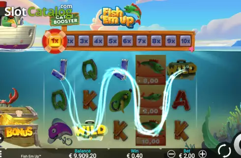 Οθόνη4. Fish ‘Em Up Κουλοχέρης