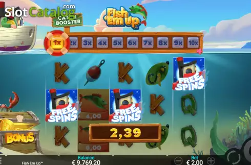Οθόνη5. Fish ‘Em Up Κουλοχέρης