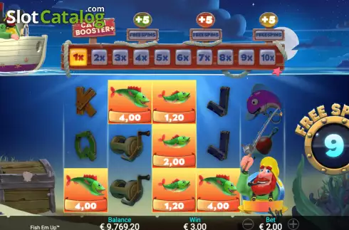 Οθόνη7. Fish ‘Em Up Κουλοχέρης