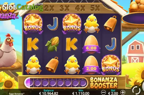 Οθόνη5. Eggs Bonanza Κουλοχέρης 