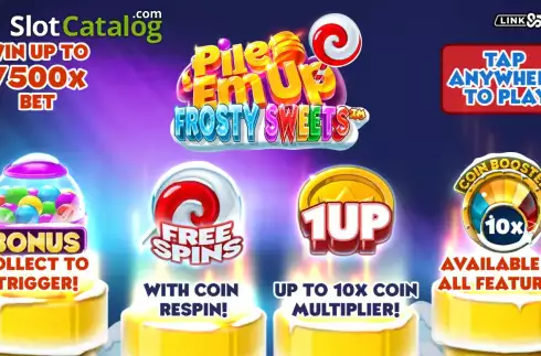Οθόνη2. Pile ‘Em Up Frosty Sweets Κουλοχέρης
