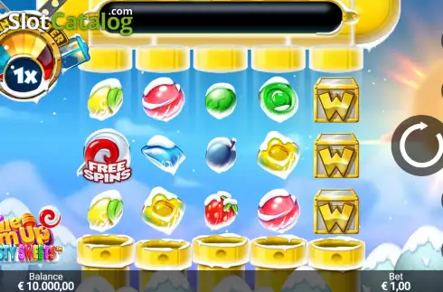 Οθόνη3. Pile ‘Em Up Frosty Sweets Κουλοχέρης