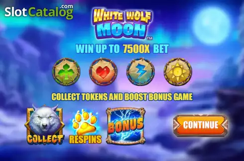 Οθόνη2. White Wolf Moon Κουλοχέρης