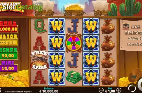 Οθόνη3. Cash Carts Western Wagons Κουλοχέρης 