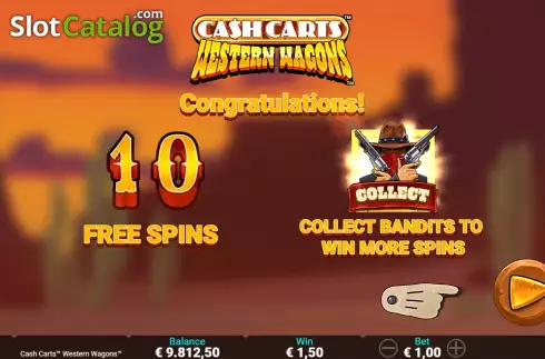 Οθόνη9. Cash Carts Western Wagons Κουλοχέρης 