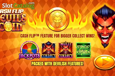 Οθόνη2. Cash Flip Devil's Coin Κουλοχέρης