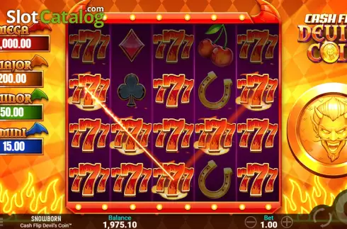 Οθόνη8. Cash Flip Devil's Coin Κουλοχέρης