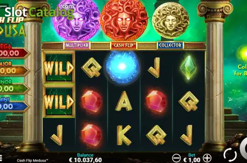Οθόνη3. Cash Flip Medusa Κουλοχέρης 